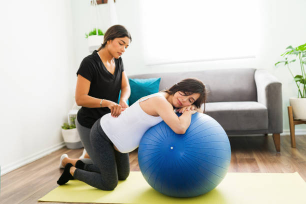Complimentary labor inducing exercise for normal delivery