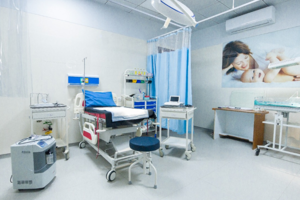 Sound proof and air conditioned labor room Sound proof and air conditioned labor room